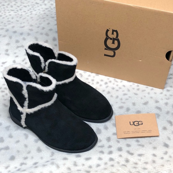 UGG Other - Ugg Coletta Ankle Bootie Suede Shearling Boot